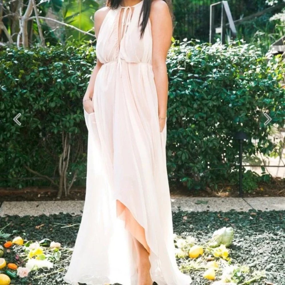 NWT | We Are HAH | Chiffon Maxi Dress | XS/S